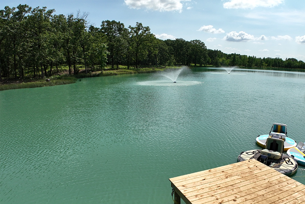 view of Twin Lakes