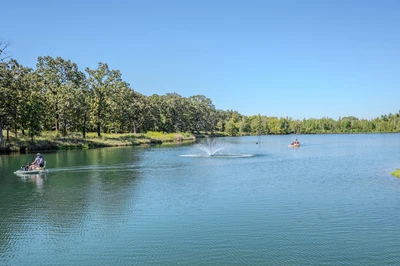 on the water at twin lakes resort in mount pleasant tx
